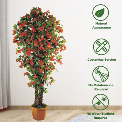2.5m Landscape Real Touch Artificial Flowers Green Azalea Tree