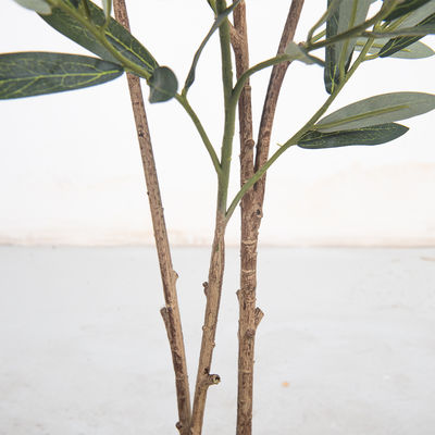 Multi-pole 7ft Artificial Olive Tree - Tall Faux Olive Trees Artificial Indoor - Large Fake Olive Tree Plant for Home Office Living Room Decor