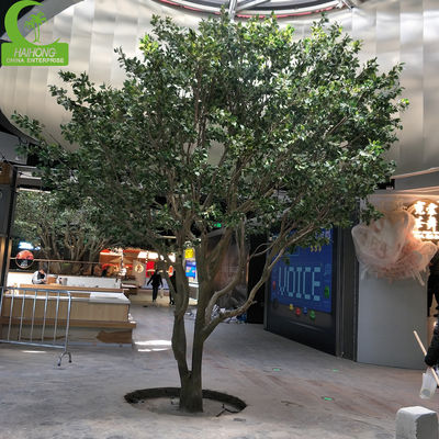 Factory Price Custom Large Green Ficus Tree Look Natural Fake Olive Tree Artificial Big Banyan Tree for Indoor Home Hotel