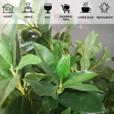 Potted Plant Evergreen Artificial Fortune Tree 30-60cm Natural Leaves For Bedroom Decor