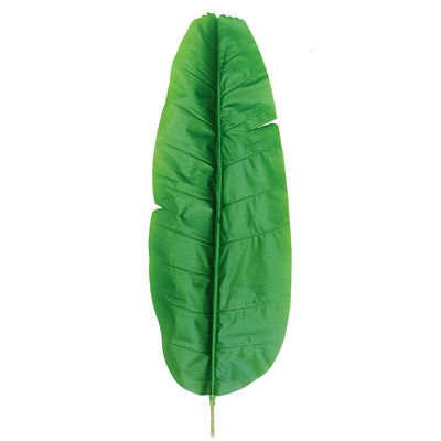 Fire Retardant Artificial Banana Leaves Outdoor For Events Evergreen Colored Leaves