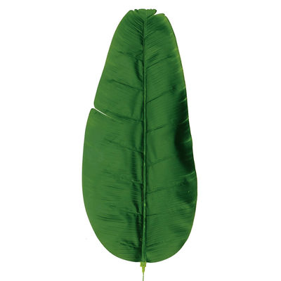 Fire Retardant Artificial Banana Leaves Outdoor For Events Evergreen Colored Leaves