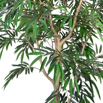 Factory Sale 280cm artificial potted plant faux weeping fig tree for Elegant Indoor decoration