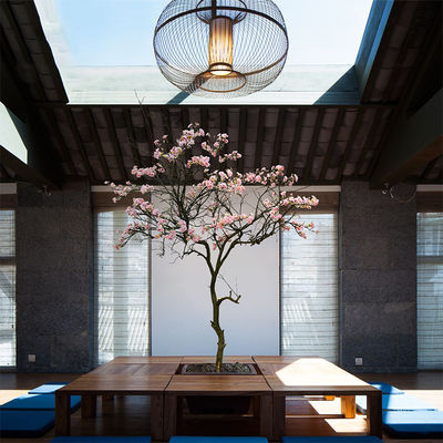 Plant Sakura Real Touch Artificial Flowers Fabric Chinese Style Landscaping Tree