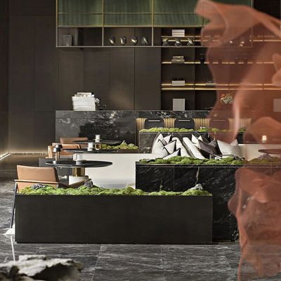 Natural Preserved Nordic Bonsai Artificial Moss For Green Plant Wall